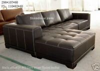 3PC MODERN LEATHER SECTIONAL SOFA S088C