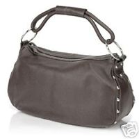 Maxx New York Leather Hobo Handbag Brown New w Tags | eBay