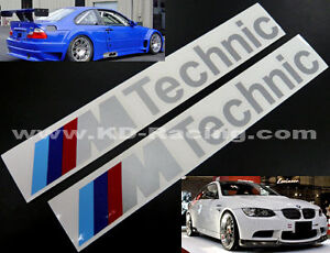 Bmw m technic stickers #2