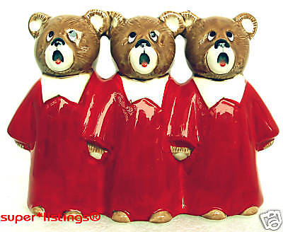 singing christmas bears