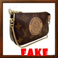 How to spot the fake Louis Vuitton Trunk &Bags Pochette | eBay