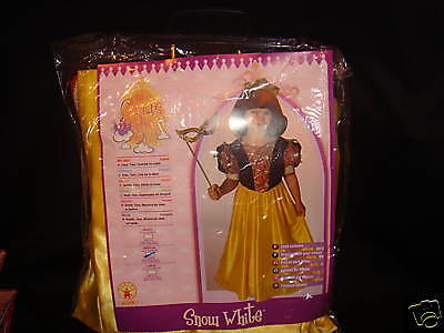 SNOW WHITE PRINCESS DISNEY COSTUME WITH MASK TIARA  