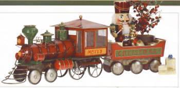 LARGE CHOO CHOO TRAIN TABLE DECORATION BY MARK ROBERTS  