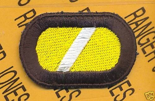 VII Corps LRRP Airborne Ranger Para Oval Patch Type 2