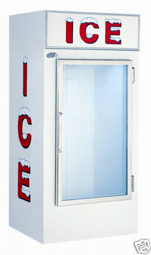 Leer Model 30 Indoor Ice Merchandiser Auto Defrost