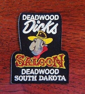 Deadwood Dicks Western Character Embroidered Patch
