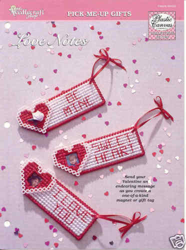 Love Notes Plastic Canvas Valentine Pattern