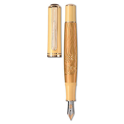   SPECIAL EDITION SAHARA FOUNTAIN PEN NEW IN BOX MEDIUM POINT PEN  