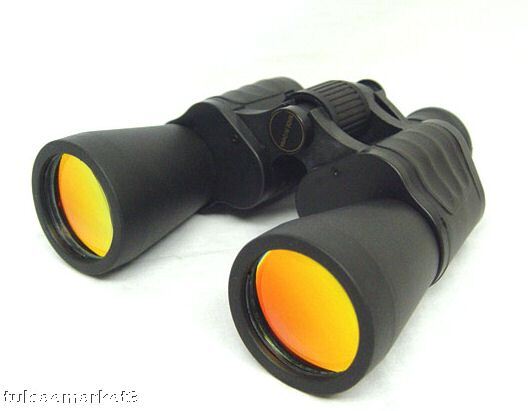 NIB 20 x 50 Black Binoculars Hunting Sporting Scouts  