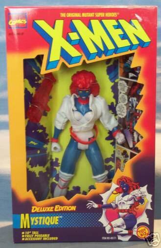 men MYSTIQUE Action Figure 10 inch Toy Biz 1996 Xmen  