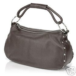 MAXX NEW YORK LEATHER HOBO HANDBAG  BROWN NEW W/ TAGS  