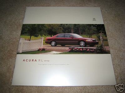 1998 Acura RL sales brochure LARGE DELUXE catalog literature