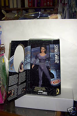 RARE NRFP 12 Counselor Deanna Troi/3 Figures STNG  