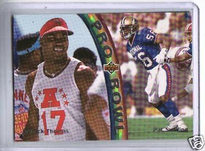 1992 Upper Deck Pro Bowl Derrick Thomas & Pat Swilling  