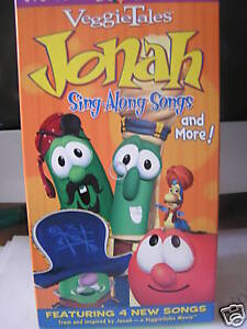 Kids VHS Veggie Tales Jonah Sing Along Songs Amp More | eBay