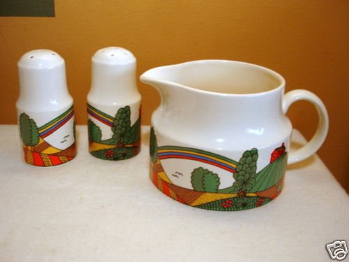 Robin Cody Country Lane Pitcher Salt Pepper Set