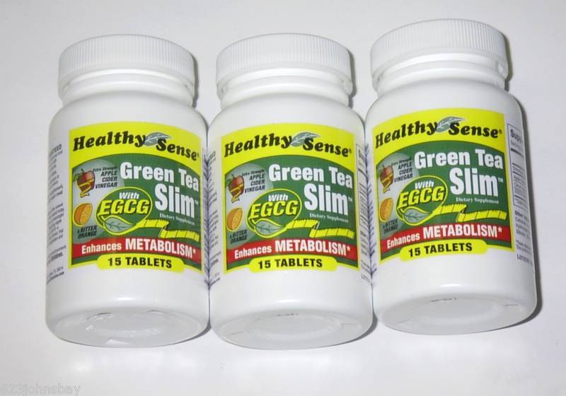 Healthy Sense GreenTea Slim Enhance Metabolism W EGCG  