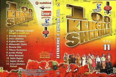 ALBANIAN DVD VIDEO   100 KENGET E SHEKULLIT Vol. 11  