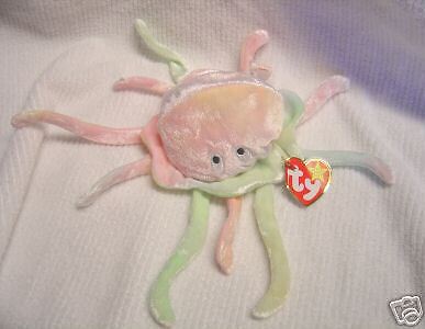 TY Beanie Baby ~ GOOCHY ~ JELLYFISH ~ 11 18 98 ~ MINT  