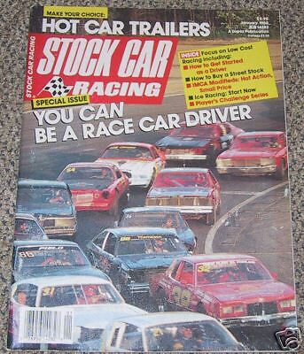 STOCK CAR RACING 1988 JAN   ICE RACING, MILT JANZEN  