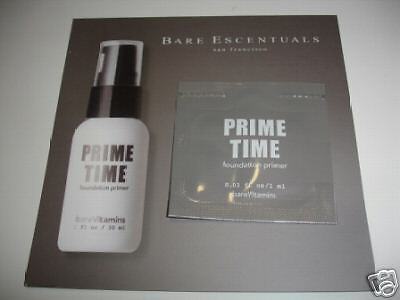 New id Bare Escentuals bareVitamins Prime Time Sample  