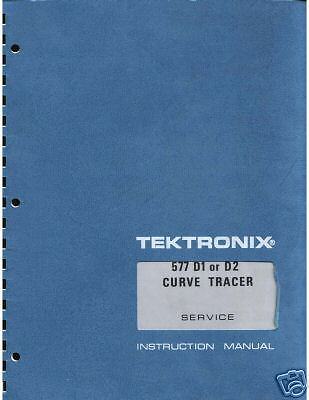 Tek TEKTRONIX 577 D1 D2 Operation + Service MANUAL  