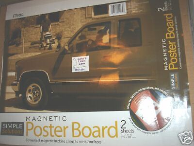 Magnetic Sign Poster Board   Make your Own Signs*NEW  