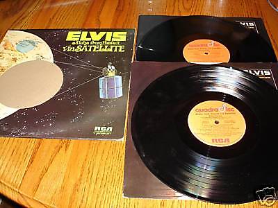 ELVIS ALOHA FROM HAWAII VIA SATELLITE LP 2 Record Set  