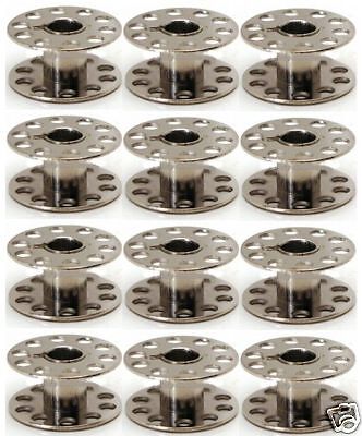 BOBBINS #2518 FOR SINGER 15CL SEWING MACHINE 12pcs  