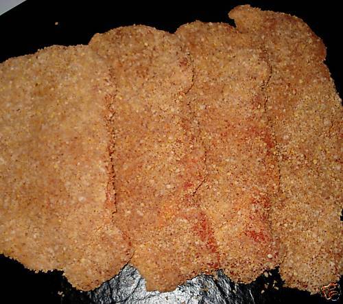 Schweine Schnitzel paniert, frisch 500g