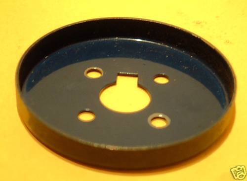 Meccano dark blue Wheel Flange Part 137  