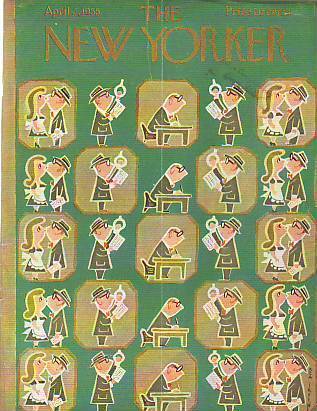 1955 New Yorker April 2   Day in the life of a husband  