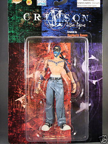 1999 Crimson action figure Joe Cliffhanger Humberto  