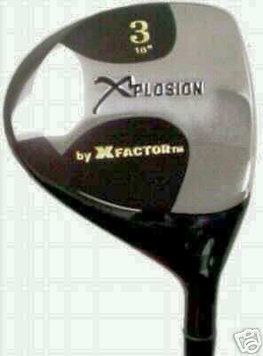 NEW HAMMER XPLOSION 3 WOOD W/AEROSPEED SHAFT WINN GRIP  