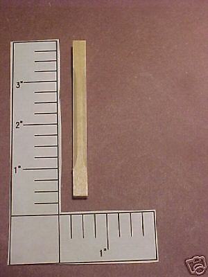 Porch Spindles #1 baluster dollhouse trim supplies 12pc  