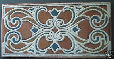 Border Mexican decorative floor tile 6x13  