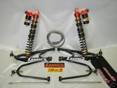 Elka Shocks + Laeger Long Travel a arms Honda TRX 400EX  