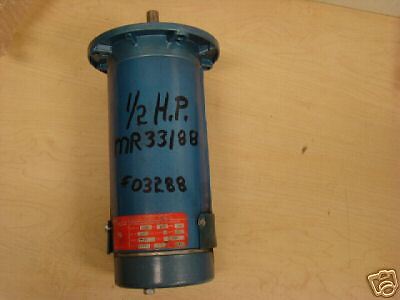 DANFOSS Permanent Magnet DC Motor P/N 03288, 1/2 HP =  