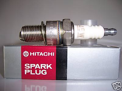 NOS 4 HITACHI GT SPARK PLUGS L45W DATSUN+TOYOTA+MAZDA+  