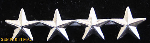 FOUR-4-STAR-GENERAL-COLLAR-HAT-LAPEL-PIN-UP-US-MARINES-VETERAN-GIFT-USMC-O-10