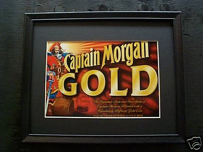 CAPTAIN MORGAN GOLD BEER SIGN #79  