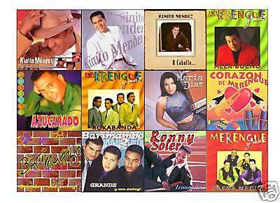 12 Merengue CD Lot Latin Music Kinito Mendez Alex Bueno