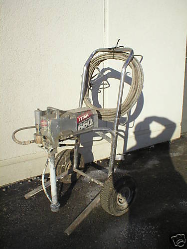 Titan 660 XC paint sprayer  