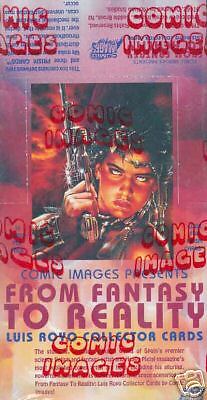 LUIS ROYO SERIES 1 1993 COMIC IMAGES TRADING CARD BOX  