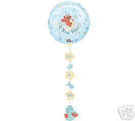 Sesame Beginning baby Elmo balloon nursery shower decor  