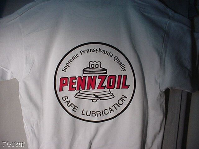 VINTAGE STYLE PENNZOIL GAS STATION ATTENDANT TSHIRT 2XL  