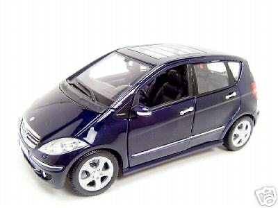 Mercedes A Class Blue 4 Doors 118 Diecast Model  