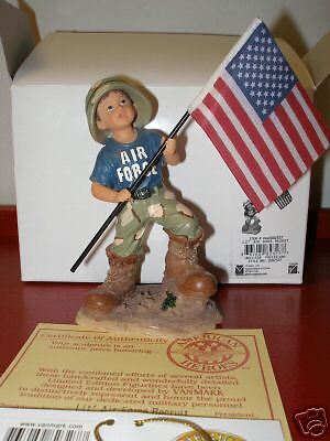 VanMark American Hero Figurine Lit Air Force Recruit  