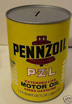PENNZOIL EXTENDED LIFE MOTOR OIL BANK  