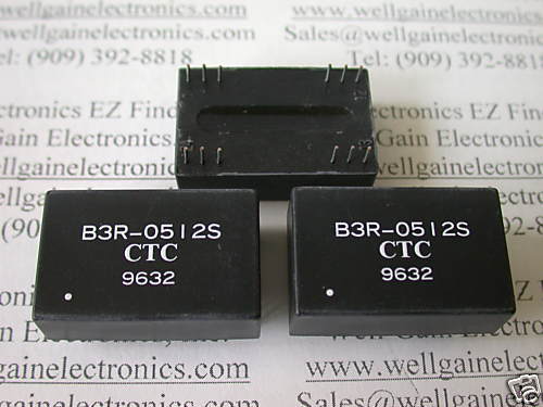 CTC B3R 0512S 3W DC/DC CONVETER DIP 12P HARD TO FIND  